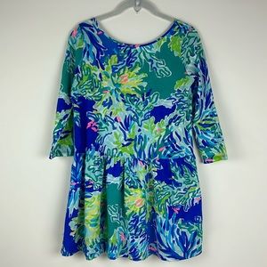 Lilly Pulitzer girls pull over dress size xl (12-14)